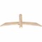 Ekena Millwork Bellingham Smooth Timber Gable Bracket, Douglas Fir, 48"W x 20"H x 1 1/2"D x 3 1/2"F, 10/12 Pitch GBW048X20X0204BEL00SDF - alternate 5